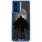 DC Comics Batman On City with Moon Art Moto G 5G (2024) Clear Case